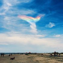 Fire rainbow