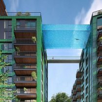 Nine Elms sky pool